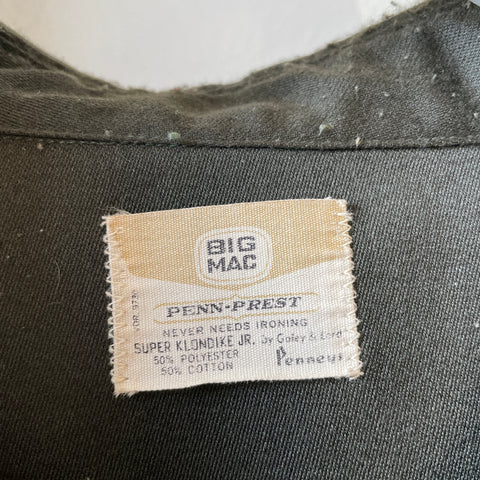 60’s Penney’s Big Mac Work Shirt - Large