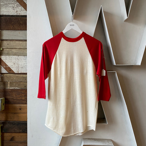 70’s Blank Baseball Tee - Large