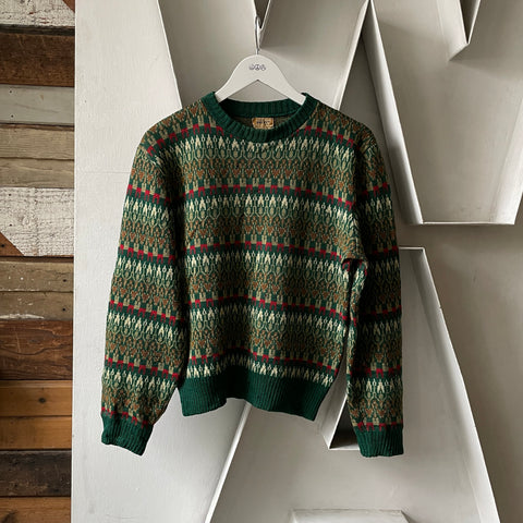 40's Novelty Sweater - Medium