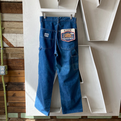 70's NWT Lee Work Denim - 29” x 36”