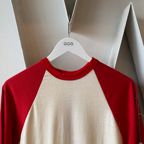 70’s Blank Baseball Tee - Large