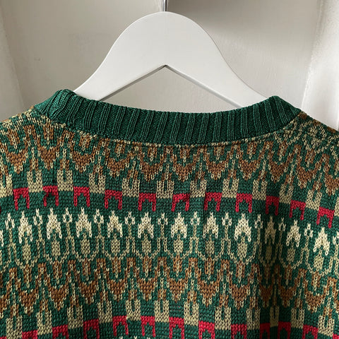 40's Novelty Sweater - Medium