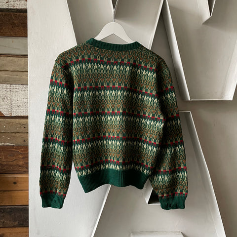 40's Novelty Sweater - Medium