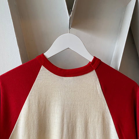 70’s Blank Baseball Tee - Large