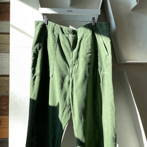 60’s OG-107 Utility Trousers - 35” x 29”
