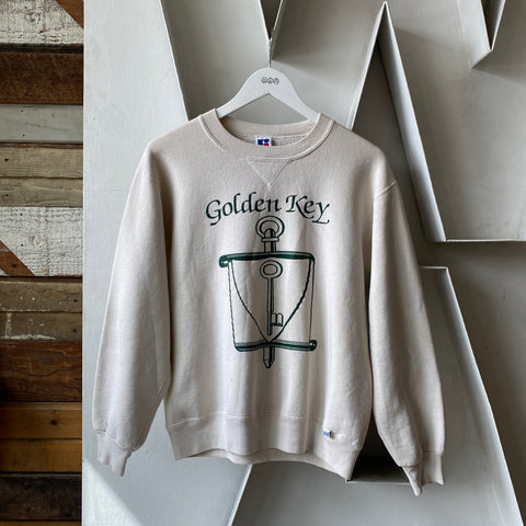 90's Golden Key Crewneck - Medium