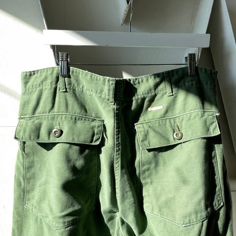60’s OG-107 Utility Trousers - 35” x 29”