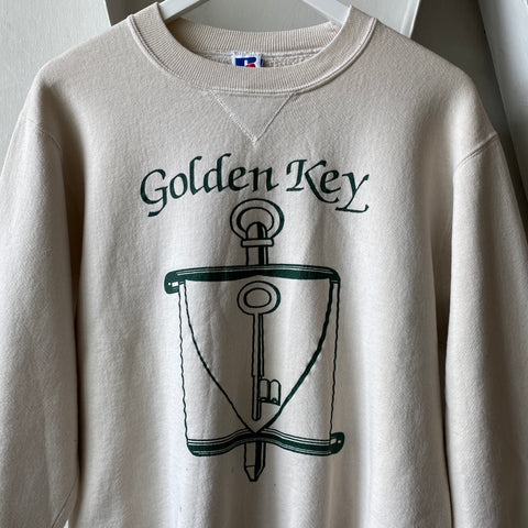 90's Golden Key Crewneck - Medium
