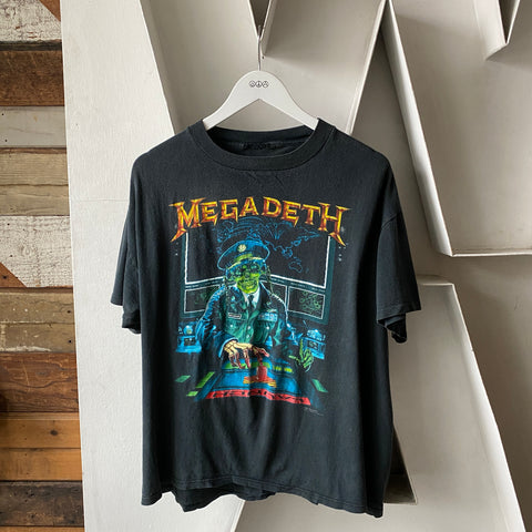 90's Megadeth Launch Tee - Large