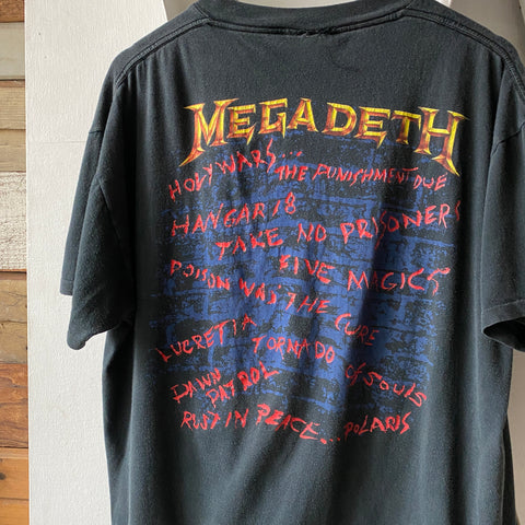 90's Megadeth Launch Tee - Large