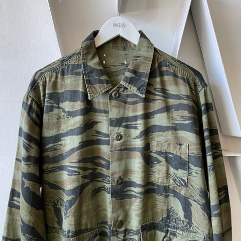 70’s Tiger Stripe Hunting Jacket - Large