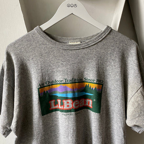 80's LL Bean x Champion Tee - Large