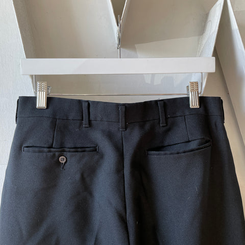 60’s Poly Trousers - 30” x 29.5”