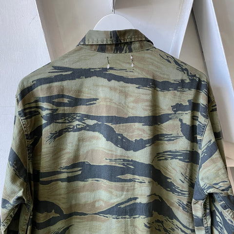 70’s Tiger Stripe Hunting Jacket - Large