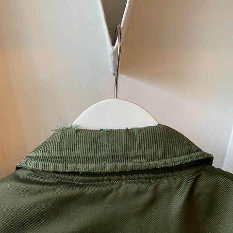 70’s Stenciled Impermeable Deck Jacket - Large