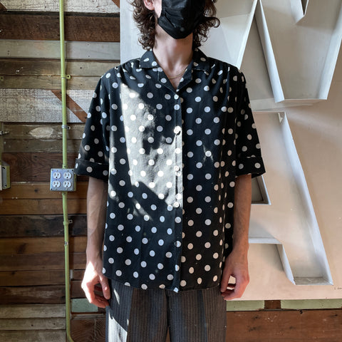 90’s Polka Dot Button Up - XL