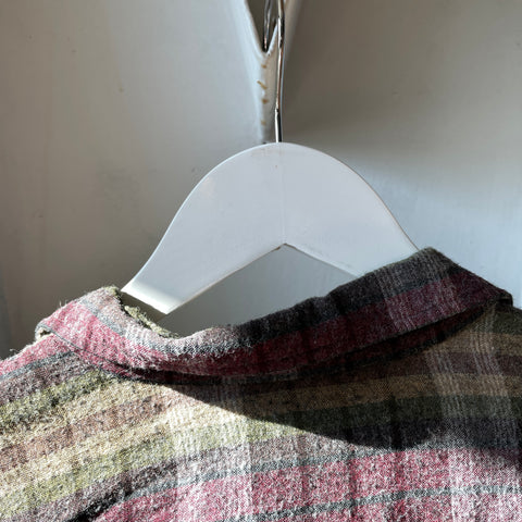 70’s Manhattan Flannel Loop Collar - Medium