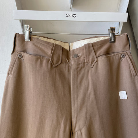 60’s Wool Trousers - 29” x 33”