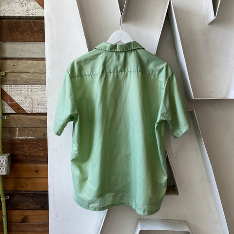 60's Never Iron Loop Collar Shirt - Large