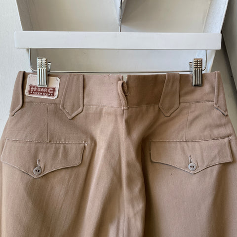60’s Wool Trousers - 29” x 33”