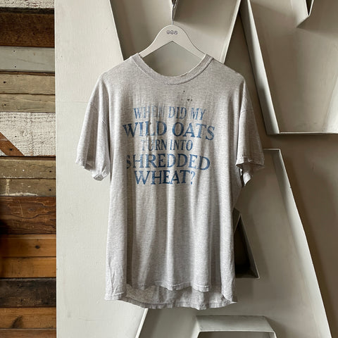 90’s Shredded Wheat Tee - Large