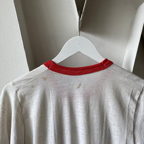70’s Paper Thin DJ Ringer - Small