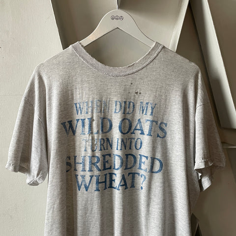 90’s Shredded Wheat Tee - Large