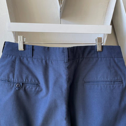 60’s Wool Naval Officers Trousers - 32” x 30.5”