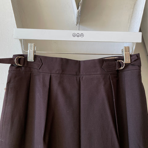 30’s Side Buckle Trousers - 28” x 25”