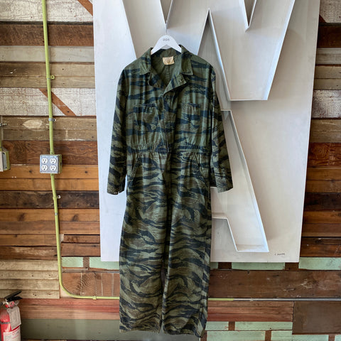 60's Tiger Stripe 13 Star Coveralls - Large