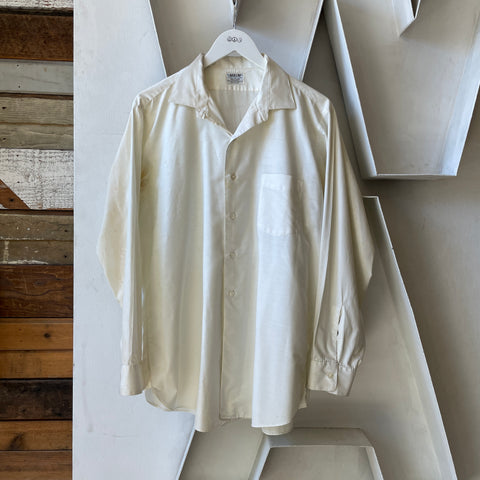60’s Stained and Faded Button Up - Large