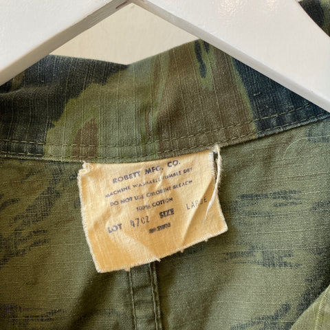 60's Tiger Stripe 13 Star Coveralls - Large