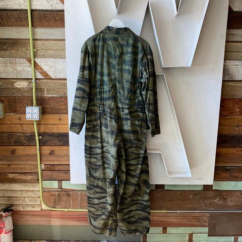 60's Tiger Stripe 13 Star Coveralls - Large