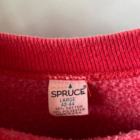 60's Spruce Raglan Crewneck Sweatshirt - Large