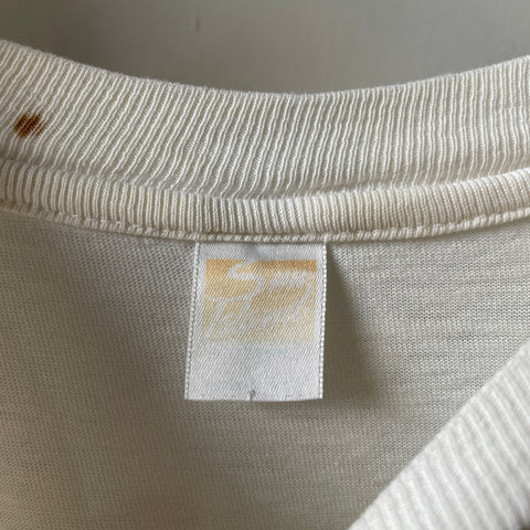 80’s Red Stripe Tee - Large