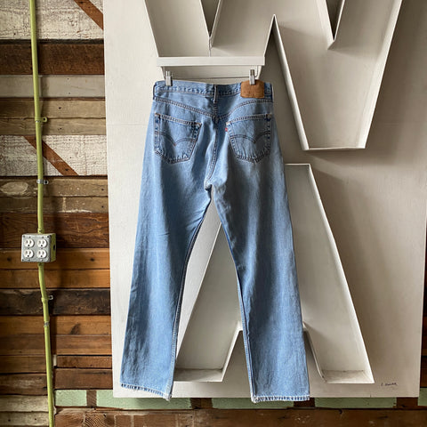 90's Levi’s 501 - 33” x 31.5”