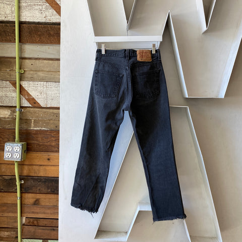 90's Raw Hem 501s - 27” x 25.5”