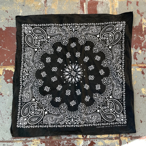 90’s Black Bandana - OS