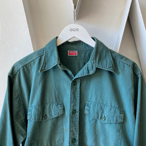 60's Iron Ace Work Shirt - Medium