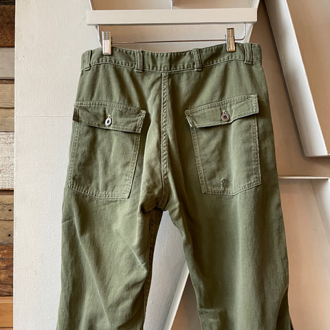 50’s Laurel Wreath Baker Pants - 32” x 28”