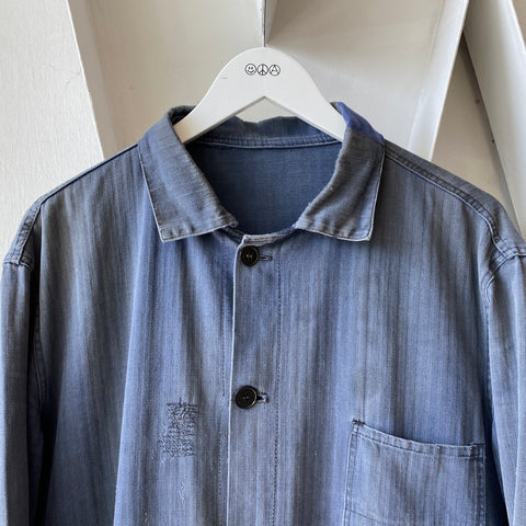 60's HBT French Chore Coat - Medium