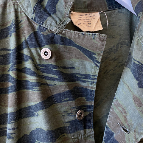 60's Tiger Stripe 13 Star Coveralls - Large