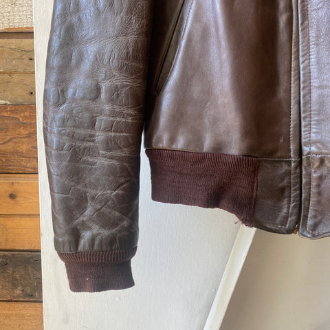 60's Horsehide Jacket - Medium