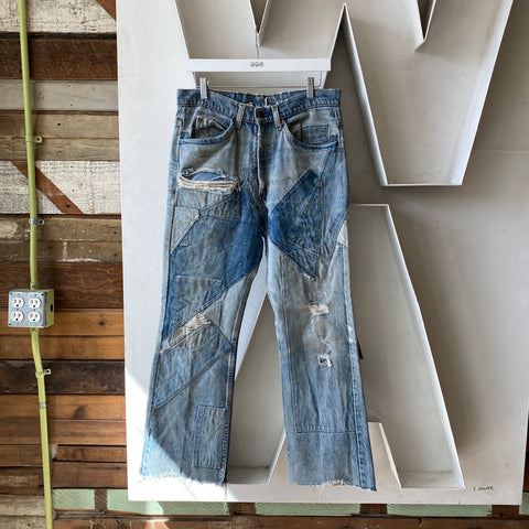 80's Patchwork Levi's - 32” x 28”