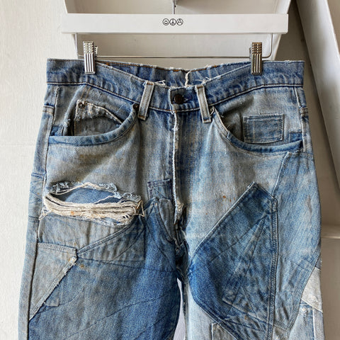 80's Patchwork Levi's - 32” x 28”