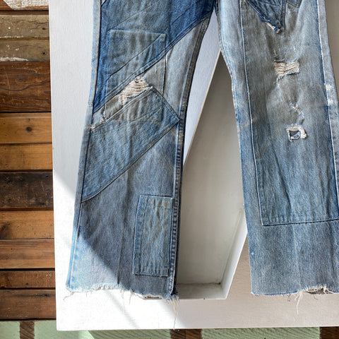 80's Patchwork Levi's - 32” x 28”