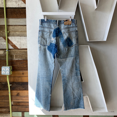 80's Patchwork Levi's - 32” x 28”