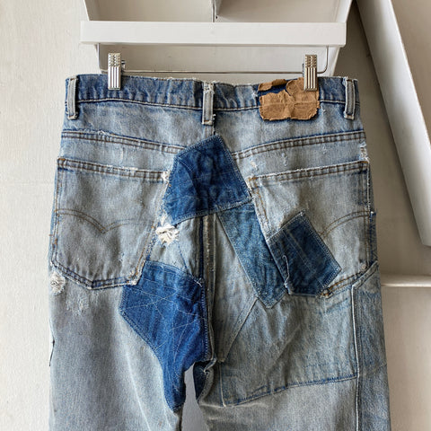 80's Patchwork Levi's - 32” x 28”