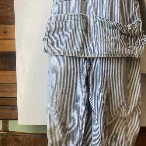 60's Bibbed Overalls - 32"- 34" x 27”