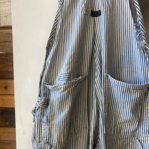 60's Bibbed Overalls - 32"- 34" x 27”